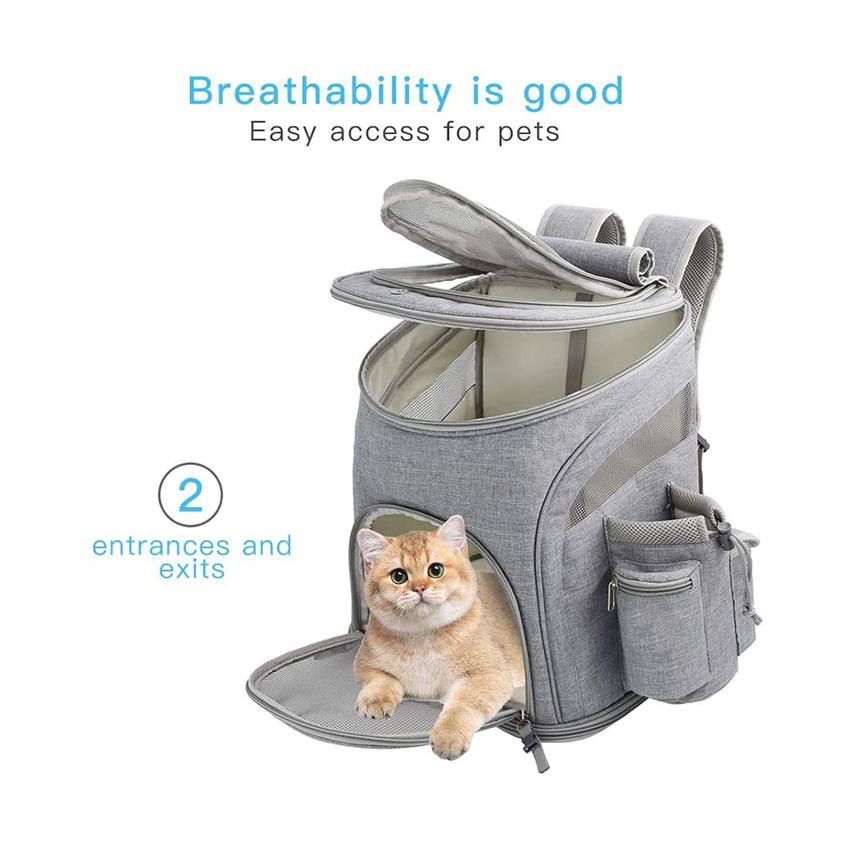 Durable Folding Large Ventilated Small Dog Carrier Bag Pet Cage