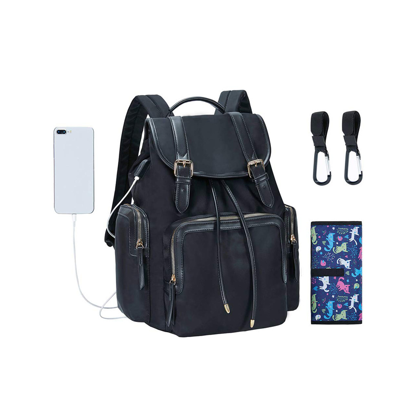 Baby Bag Diaper Backpack Large Capacity Maternity Multifunction Travel Nappy Bag