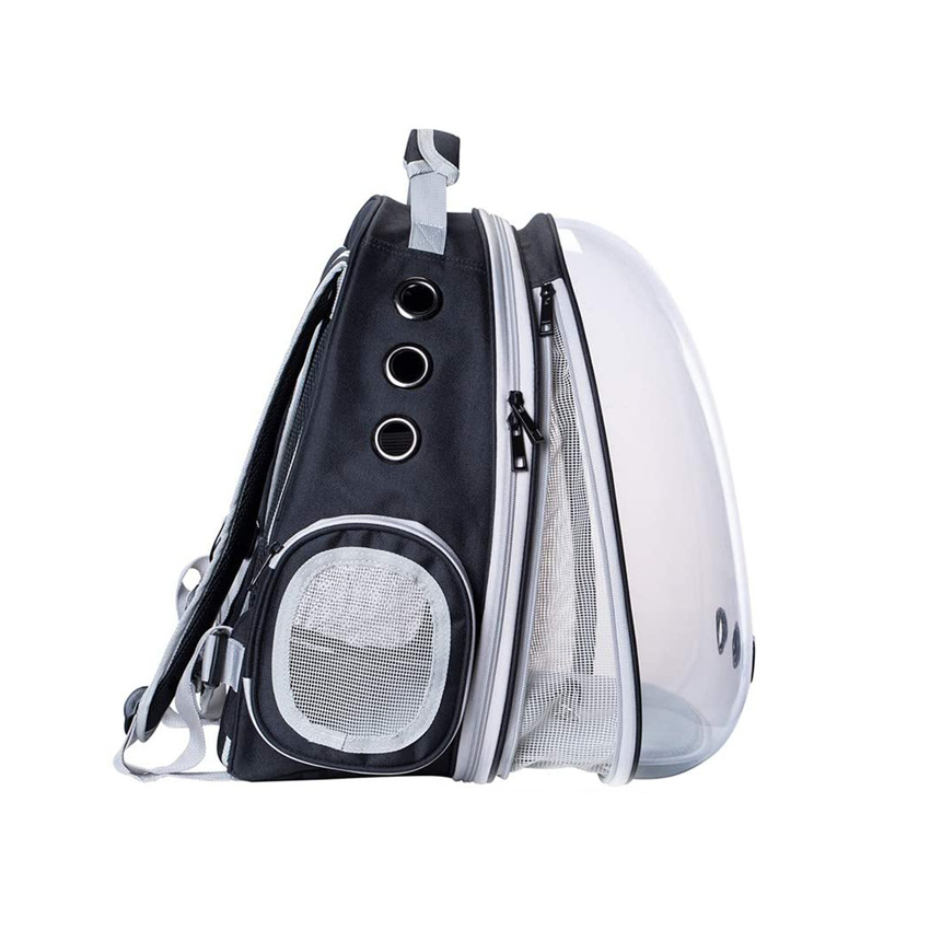 Front Expandable Pet Carrier Backpack Pet Accessories Bag Ventilated Pet Cage