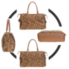 Leopard Travel Luggage Bag Large Duffel Bag Women Bags Fashion Ladies Handbags