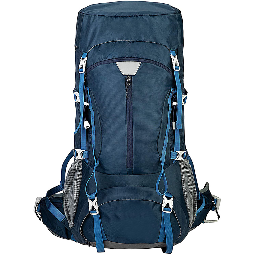 Hiking Bicycle Equipment Backpack with Rain Cover Adjustable Travel Bag Outdoor Luggage Bag