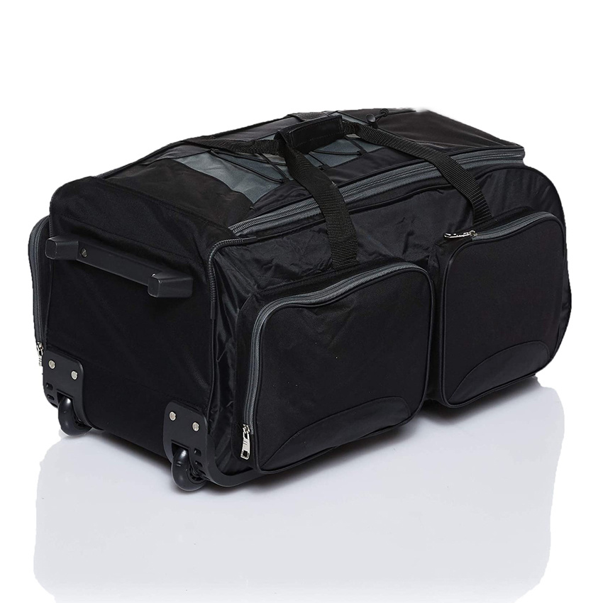 Multifunction Large Duffle Luggage Trolley Bag Travel Wheeled Bag Rolling Bag