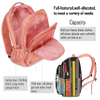 School Backpack Student Casual Daypack Laptop Backpack Lightweight Backbag Travel Work Carry on Backpack Rucksack Computer Bag
