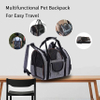 Pet Travel Carrier Backpack Soft-Sided Mesh Pet Bubble Backpack Collapsible Travel Handbag Pet Bag RJ20694