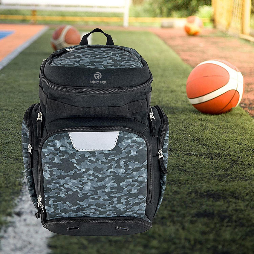 Basketball Soccer Backpack Gym Bag Volleyball Bag with Shoe and Ball Compartment Sports Bag RJ196201