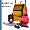 T-Ball & Softball Bat Bag with Shoes Compartment for Youth, Boys Girls and Adult, Lightweight Baseball Bag with Fence Hook Hold Bat Baseball Bags RJ19673