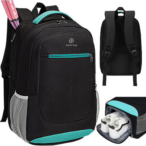 Tennis Bags with Shoe Compartment, Large Capacity Tennis Backpack for Women and Men Sports Bag RJ196153