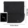Drawstring Backpack Sports Gym Bag with Shoes Compartment, Water-Resistant String Backpack Cinch for Women Men Ball Bag RJ196121