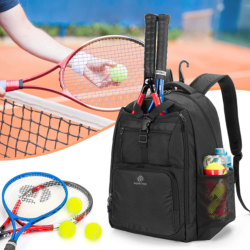 Tennis Bag for Men/Women to Hold 2 Rackets, Tennis Backpack with Separate Shoe Space for Tennis Sports Bag RJ196154