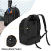 Tennis Backpack for Men/Women, Tennis Bag with Separate Ventilated Shoe Compartment, Multifunctional Sports Ball Bag RJ196135