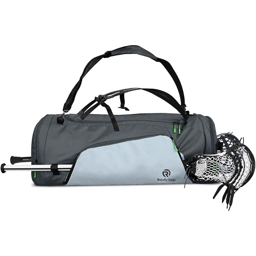 Lacrosse Bag Use As a Backpack or Duffel Bag - Holds 2 Sticks and All of Your Gear Large Capacity Ball Bag RJ196140