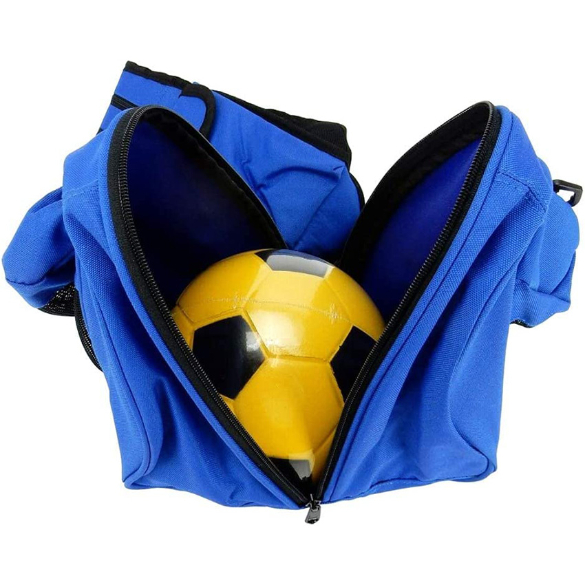 Sports Backpack for Single Basketball, Football, Vollyball, Soccer Ball with Adjustable Shoulder Strap for All Ages Ball Bag RJ19690