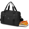 Gym Bag with Shoe Compartment & Toiletry Bag, Large Capacity Overnight Weekender Bag Carry On Luggage Duffel Bags RJ204239