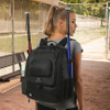 Softball Bag for Baseball Gear & T-Ball Bat, Youth Baseball Backpack with Shoes Compartment for Girls, Boys Baseball Bags RJ19652