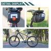 Bike Saddle Bag Bike Storage Bag Under Seat Strap-on Cycling Wedge Pack for Mountain Road Bikes