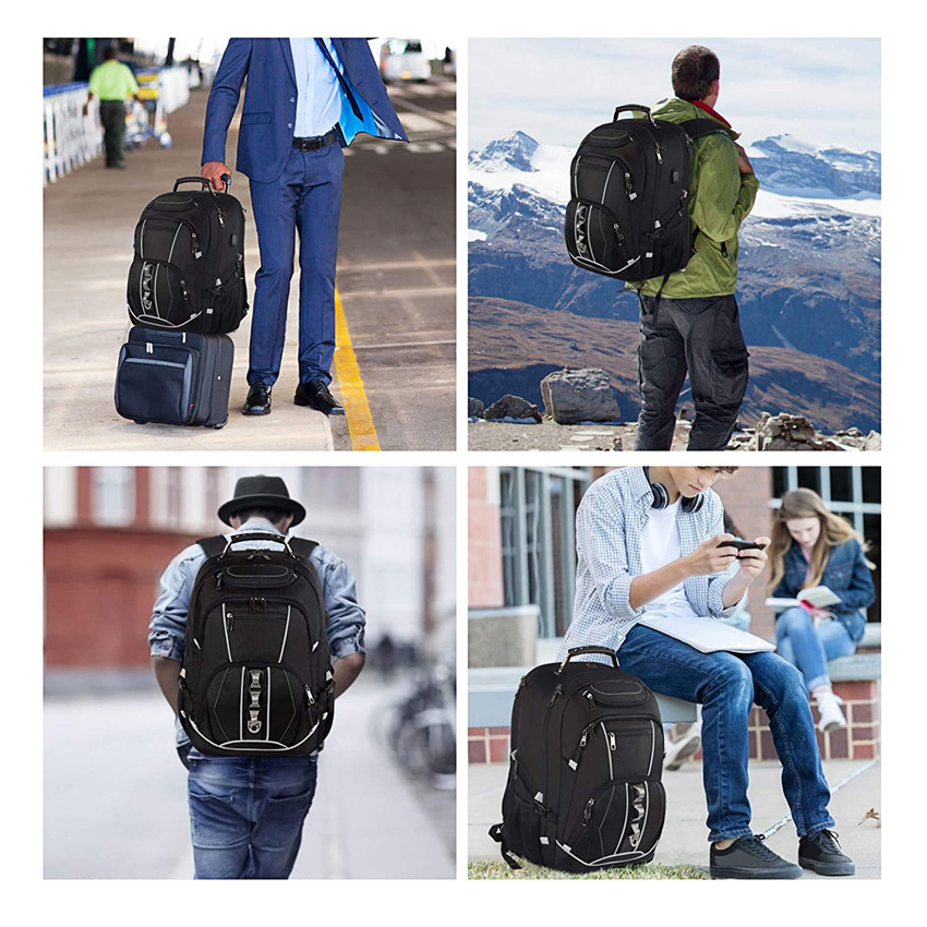 Computer Bag Professional Office Work Bag Travel Anti Theft Laptop Backpack