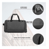 Carry-on Wheeled Duffle Bag Rolling Travel Bag Trolley Luggage Tote Bag