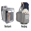 Dog Carrier Backpacks Soft-Sided Pet Travel Carrier Airline Approved Breathable Cat Bag