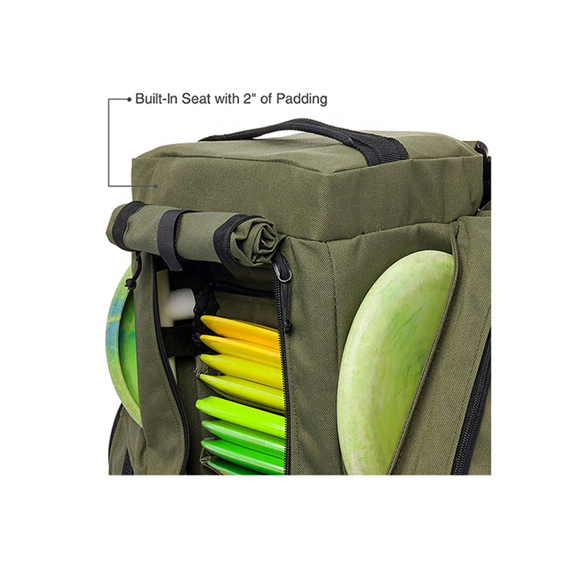 PRO 25 Disc Capacity Disc Golf Frisbee Backpack Bag Portable Sports Bag