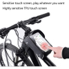Bike Handlebar Waterproof Phone Mount Bag Top Tube Phone Pack Cycling Phone Pouch Accessories for Phone Below 6.5" Cycling Bag