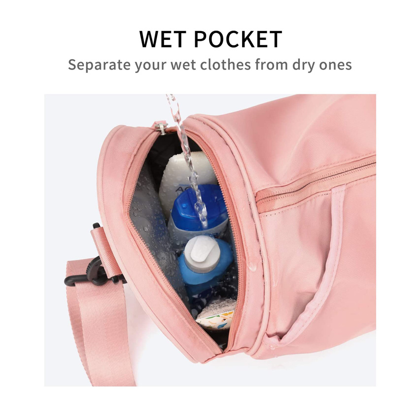 Sports Gym Bag for Women Waterproof Workout Bags Duffel Bag Outdoor Luggage Bag