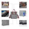 Expandable Insulated Large Lunch Bag Weekend Picnic Bag Casual Tote Cooler Bag