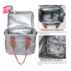 Expandable Insulated Large Lunch Bag Weekend Picnic Bag Casual Tote Cooler Bag