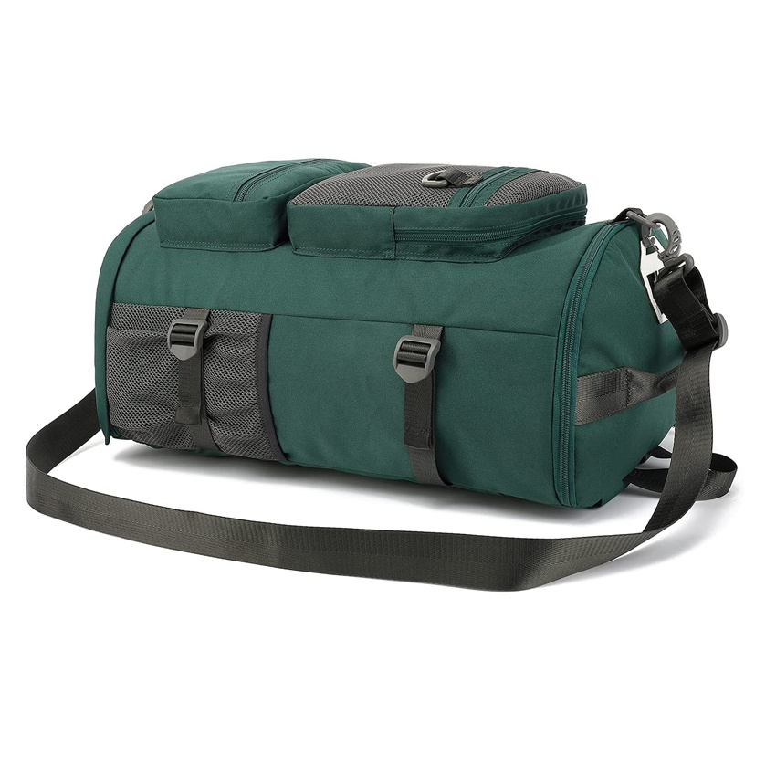 Gym Duffle Bag Laptop Backpack Waterproof with Shoes Compartment for Travel Sport Hiking