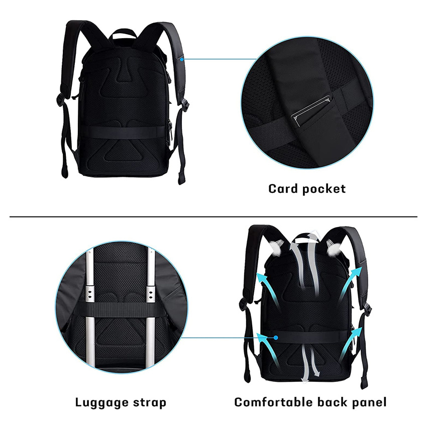 Fashion Computer Bag Urban Luggage Backpack Multifunctional Daily Commuter Backpack