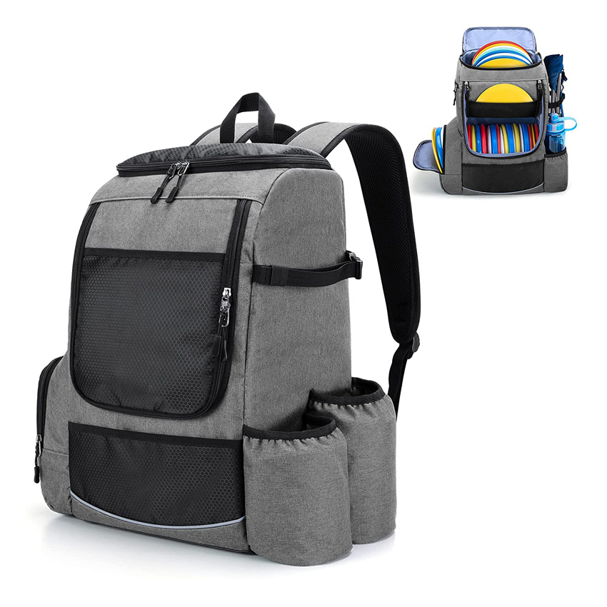 Large Frisbee Bag Outdoor Travel Bag Disc Golf Backpack Disc Sports Accessories Bag