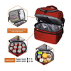 Lightweight Picnic Basket Delivery Bag Lunch Bag for Outdoor Travel