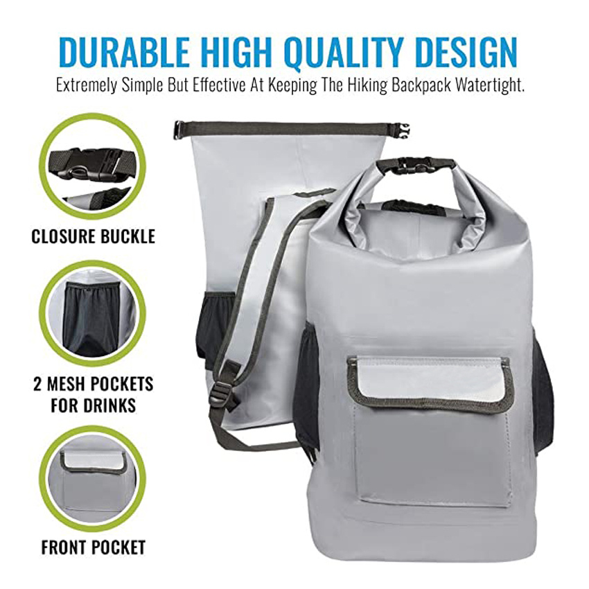 Floating Dry Backpack Marine Dry Bag Water Sports Bags for Kayaking Fishing