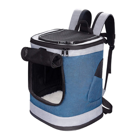 Foldable Pet Backpack Carrier for Small Dog Puppy Bag for Traveling Hiking Walking