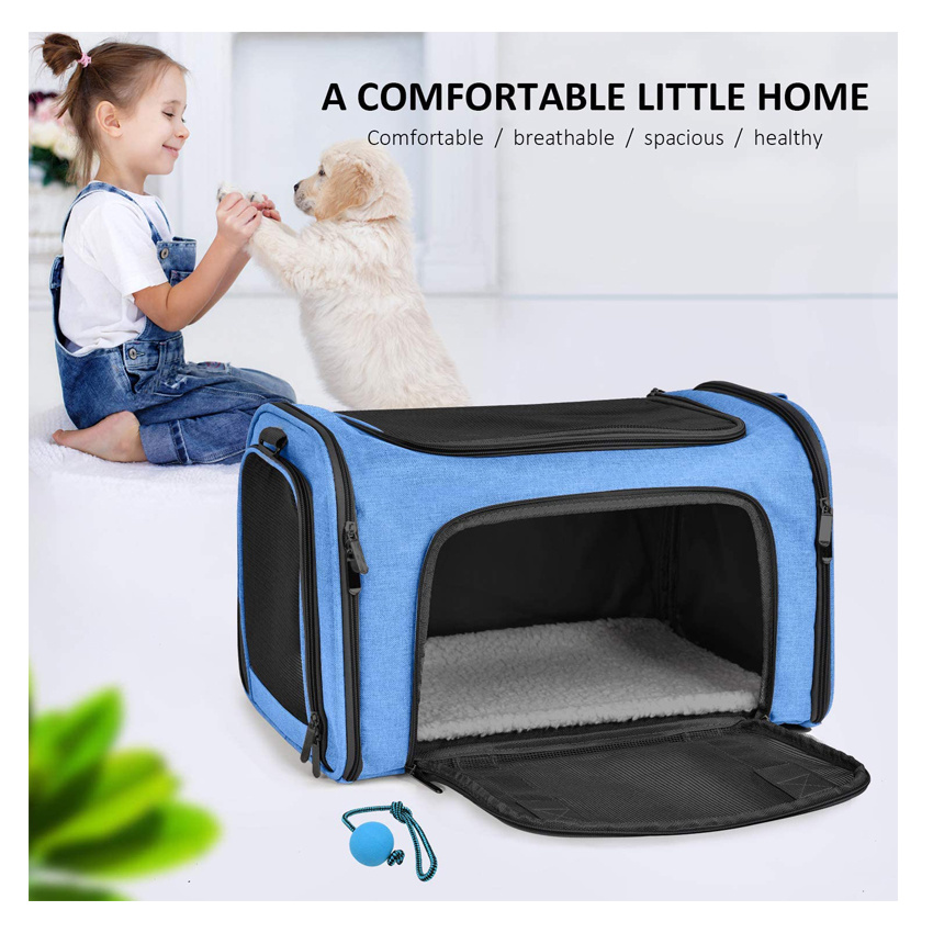 Pet Supply Pet Accessories Bag Cat Carrier Bag Foldable Pet Carrying Tote Bags