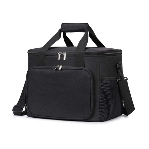 Collapsible Cooler Bag Insulated Travel Lunch Bag Food Delivery Bag