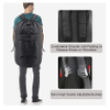 Travel Camp Washable Bag with Adjustable Shoulder Straps and Drawstring Closure Heavy Duty Laundry Backpack
