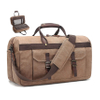 Men Duffle Bag Super Durable Wear Resistant Canvas Luggage Bags Retro Traveling Tote Bag