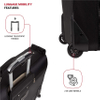 Premium Rolling Bonus Hanging Feature, Men′s and Women′s, Carry-on Luggage Garment Bag