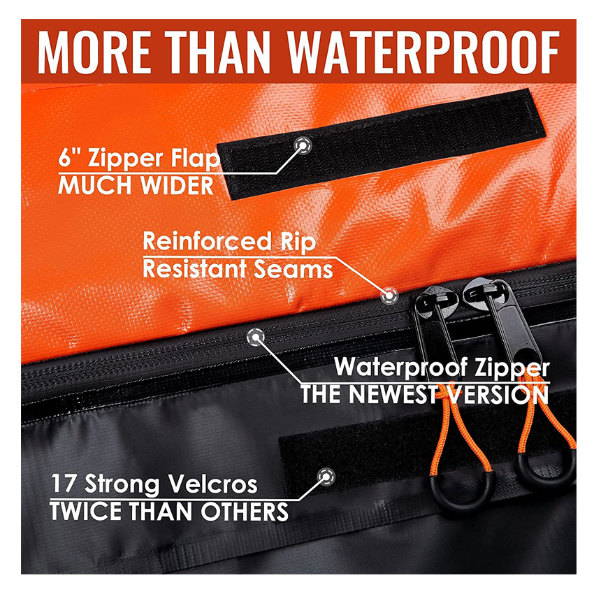 Heavy-Duty Car Rooftop Cargo Carrier Bag for All Vehicle Outdoor Travel Storage Bag