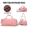 Travel Weekender Carry on Workout Vacation Overnight Shoulder Tote Hospital Bag