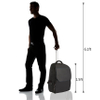 Lightweight Rolling Bag Durable Shoulder Wheeled Backpack Carry-on Trolley Bag