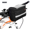Bicycle Handlebar Bag with Mesh Pocket Bicycle Bag Handlebar Bike Pouch for Handlebars Bicycle Bag