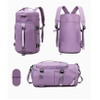 Multipurpose Purple Gym Shoulder Bag with Shoe Compartment Weekender and Lightweight Daily Sports Crossbody and Travel Duffel Bags