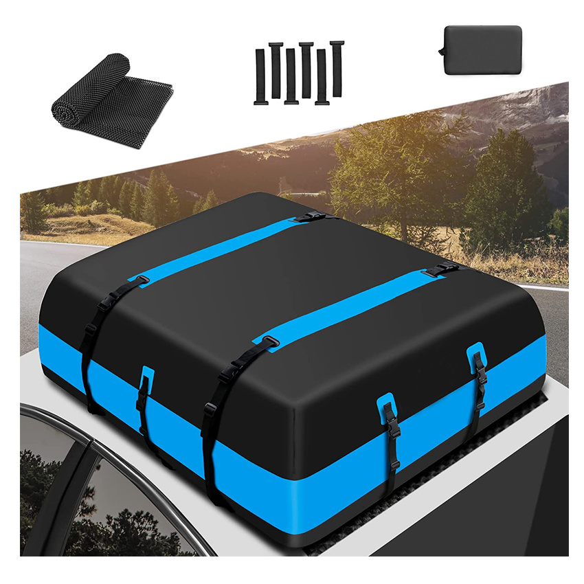 High Capacity Rooftop Cargo Carrier Bag Outdoor Camping Barbecue Equipment Roof Bag for All Cars