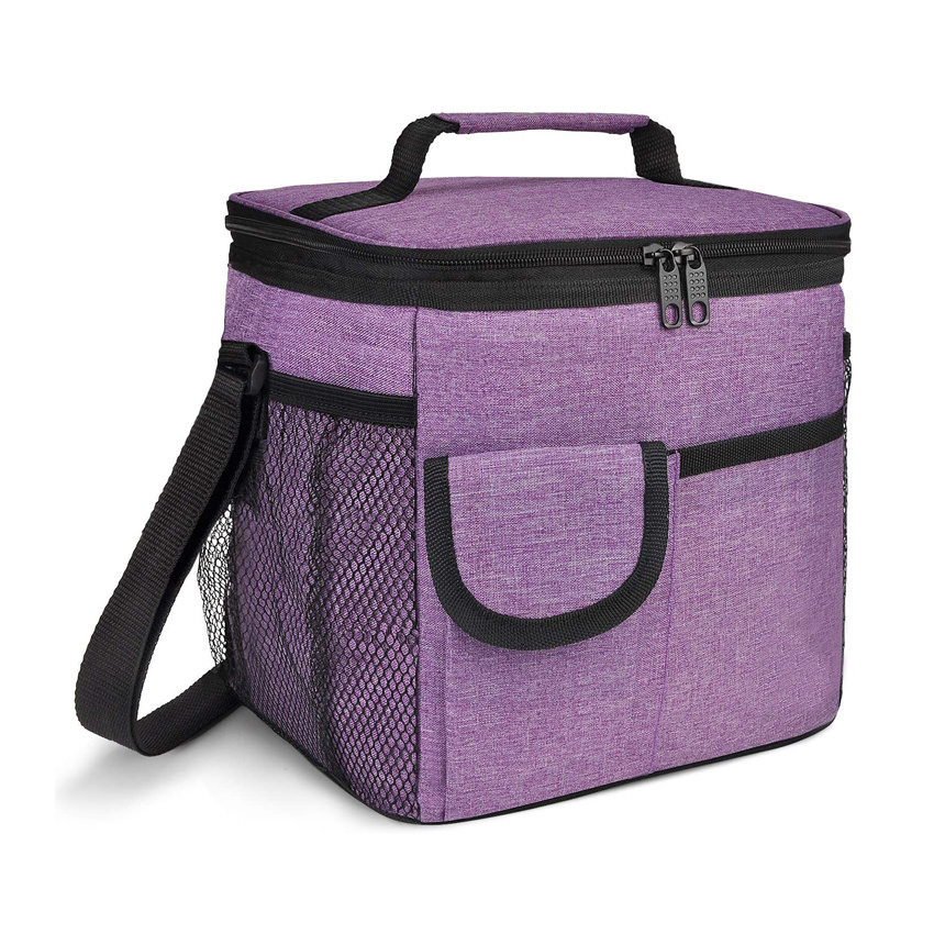 Durable Insulated Lunch Bag Leakproof Thermal Reusable Lunch Box Cooler Tote Bag