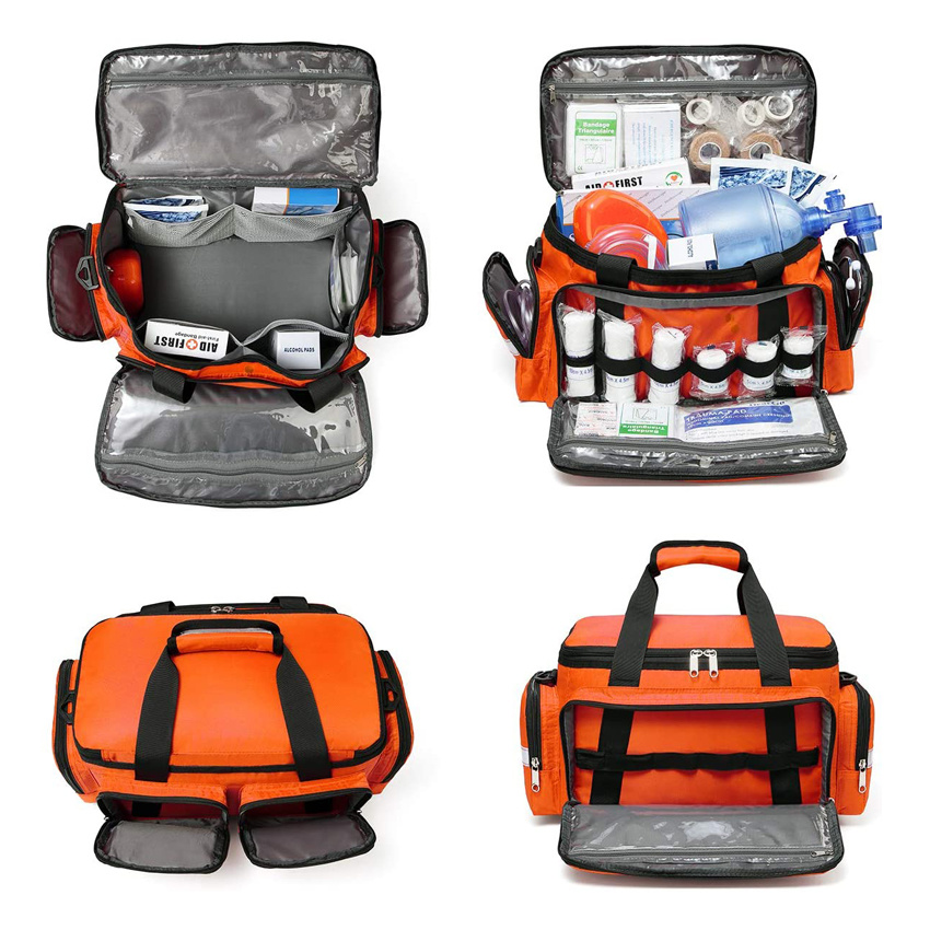 Emergency Ambulance Treatment Equipment Storage Bag Large Outdoor First Aid Bag