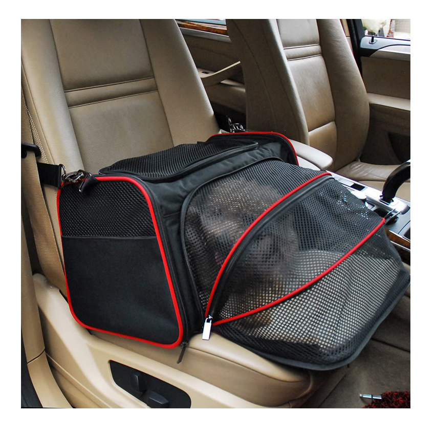Lightweight Pet Bag Expandable Durable Dog Carriers Bag Pet Travel Bag Pet Product