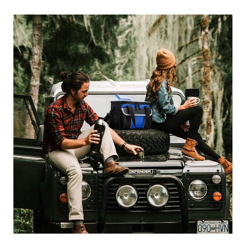 Portable Bottle Bag Casual Outdoor Picnic Basket Warm Bag Ice Bag