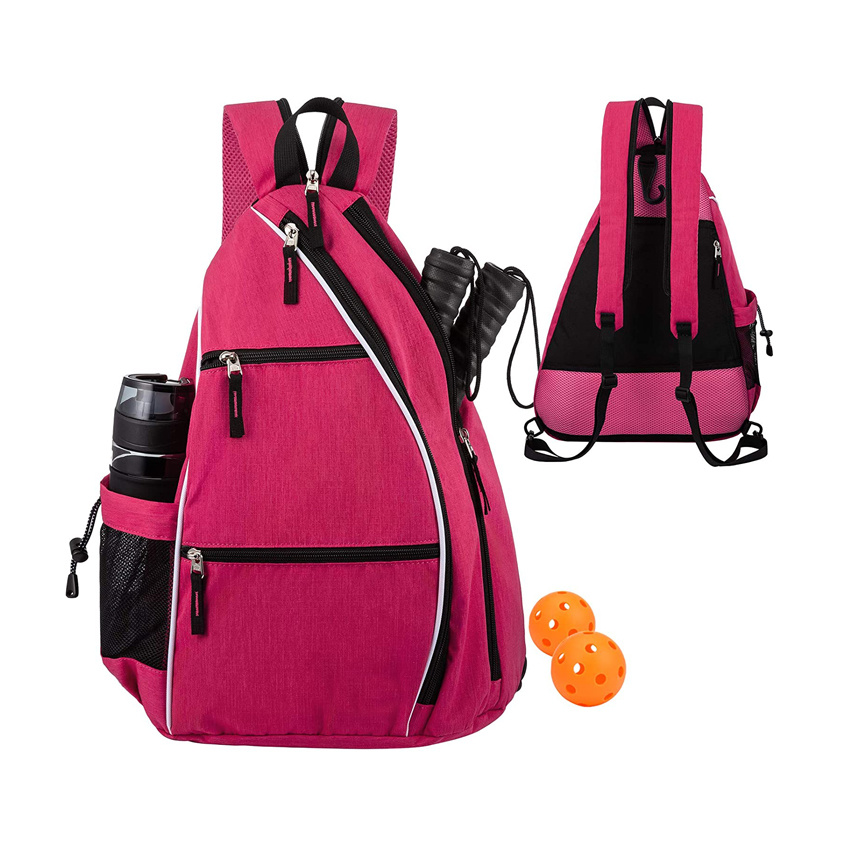 Lightweight Women Pink Bag Racketball Travel Tennis Bag Fashion Sport Gym Bag