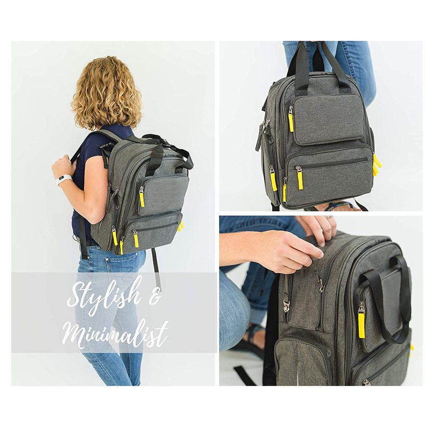 Diaper Bag Backpack Light and Large Bookbag Woman Bag Fashion Baby Bag